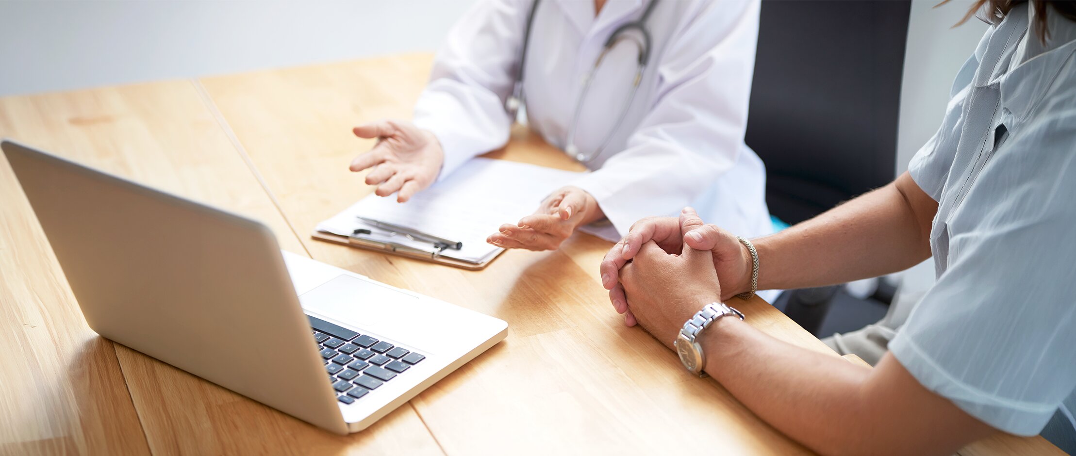Doctor wellness consultation
